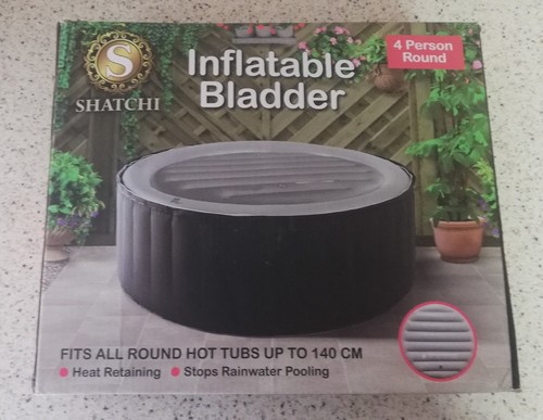 Hot tub lid round inflatable - hot,